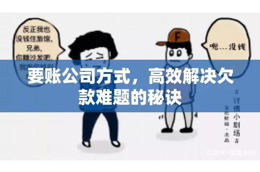 要账公司方式，高效解决欠款难题的秘诀
