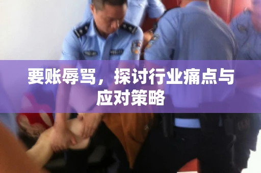 要账辱骂，探讨行业痛点与应对策略