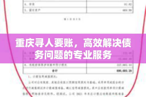 重庆寻人要账，高效解决债务问题的专业服务
