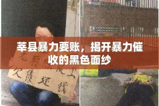 莘县暴力要账,揭开暴力催收的黑色面纱 莘县暴力要账,揭开暴力催收的黑色面纱