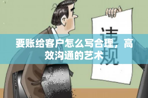 要账给客户怎么写合理，高效沟通的艺术