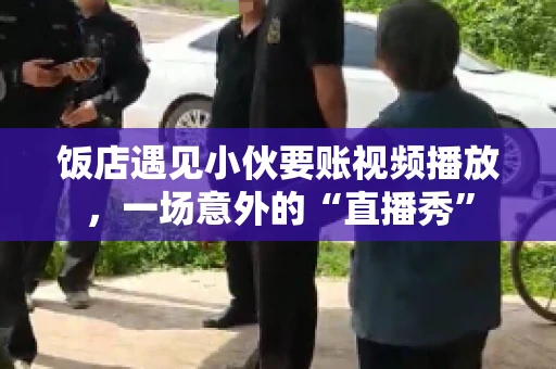 饭店遇见小伙要账视频播放,一场意外的“直播秀” 饭店遇见小伙要账视频播放,一场意外的“直播秀”