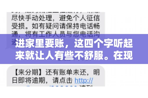 进家里要账，这四个字听起来就让人有些不舒服。在现实生活中，我们经常会遇到一些欠债不还的情况，而要账的方式也千奇百怪。今天，我们就来聊聊这个话题，看看在法律允许的范围内，如何妥善处理“进家里要账”的问题。