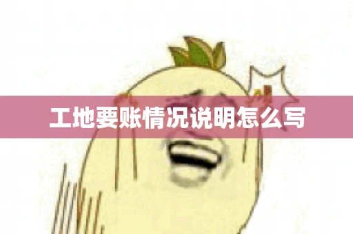 工地要账情况说明怎么写