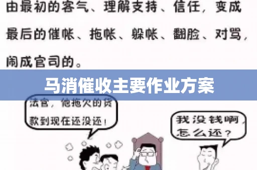 马消催收主要作业方案