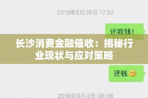长沙消费金融催收：揭秘行业现状与应对策略