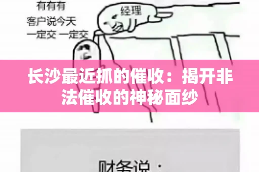 长沙最近抓的催收：揭开非法催收的神秘面纱